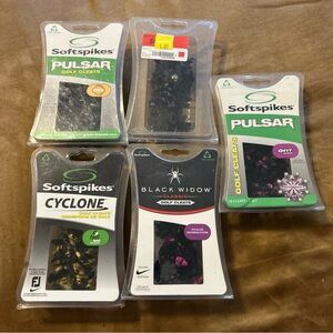 Soft spike Pulsar,Cyclone, Black Widow Golf Cleats